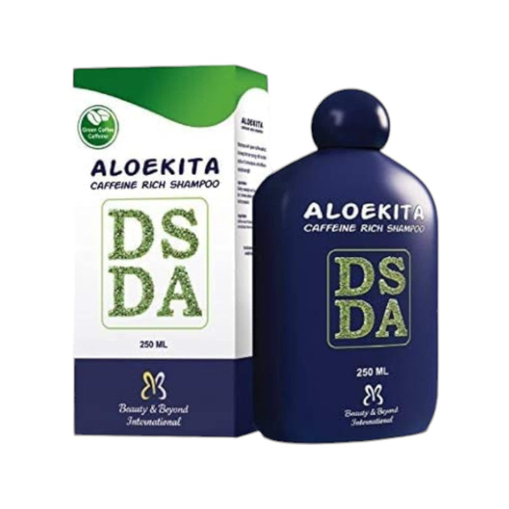 ALOEKITA CAFFEINE RICH SHAMPOO 250 ML - FOR COVERED HAIR