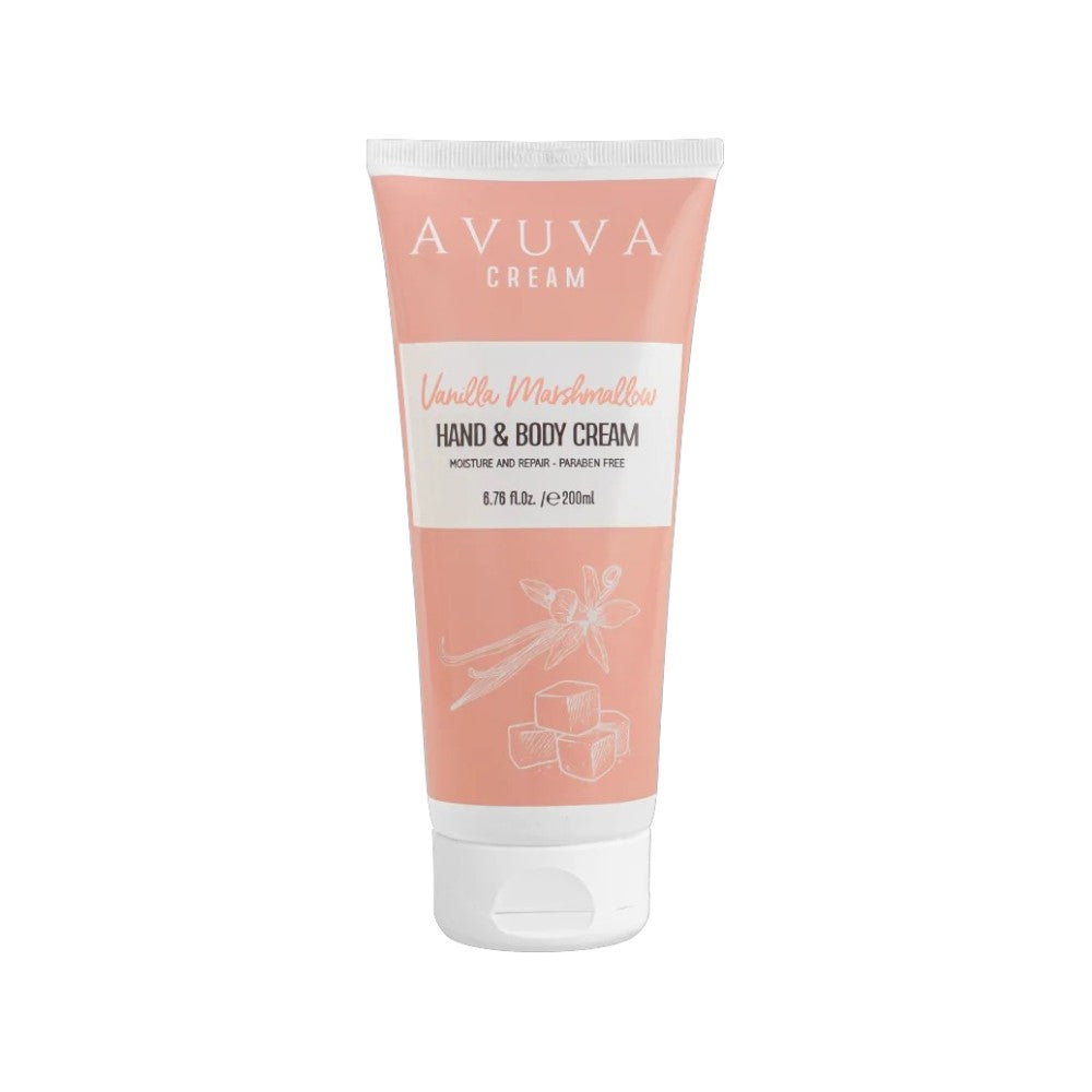 AVUVA HAND & BODY CREAM 200 ML - VANILLA & MARSHMALLOW