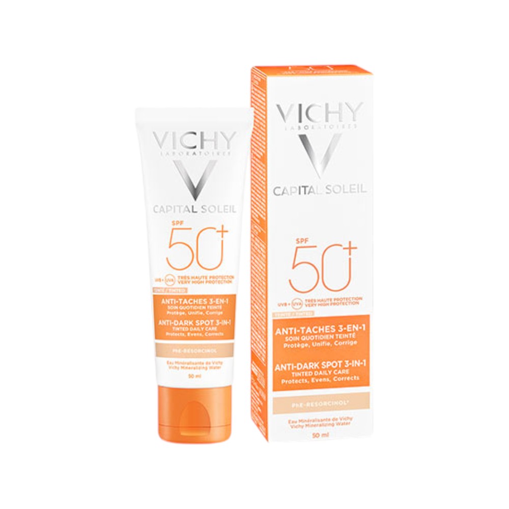 VICHY CAPITAL SOLEIL Anti-Dark Spot 3-in-1 SPF 50+ - 50 ml