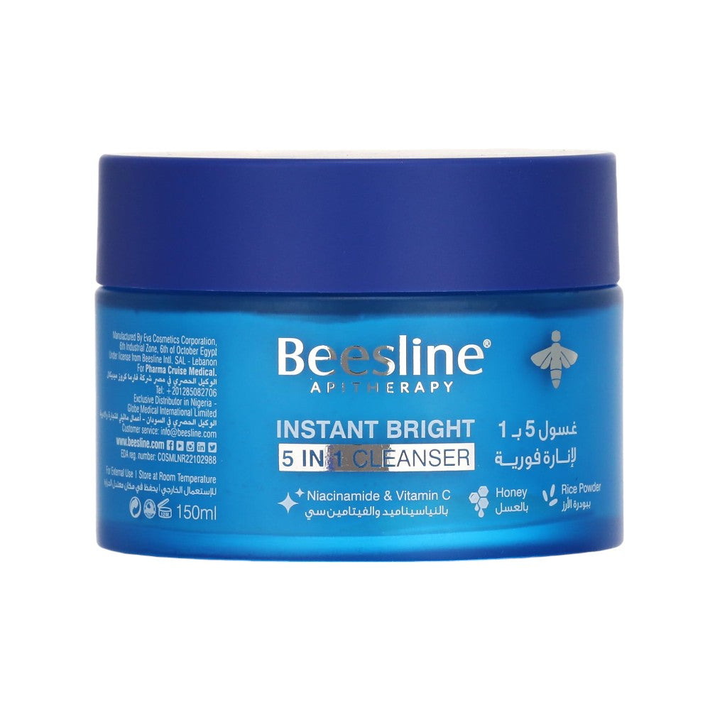 BEESLINE INSTANT BRIGHT 5 IN 1 CLEANSER 150 ML