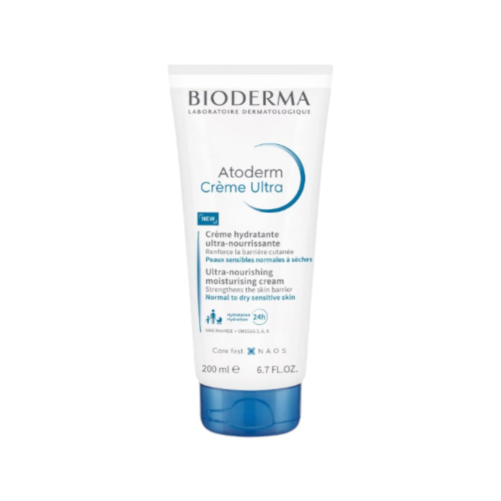 BIODERMA Atoderm Ultra-Nourishing Cream for Sensitive Skin Normal to Dry 200 ml