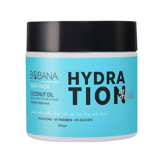 Bobana hair mask coconut oil 500 grams- HYDRATION