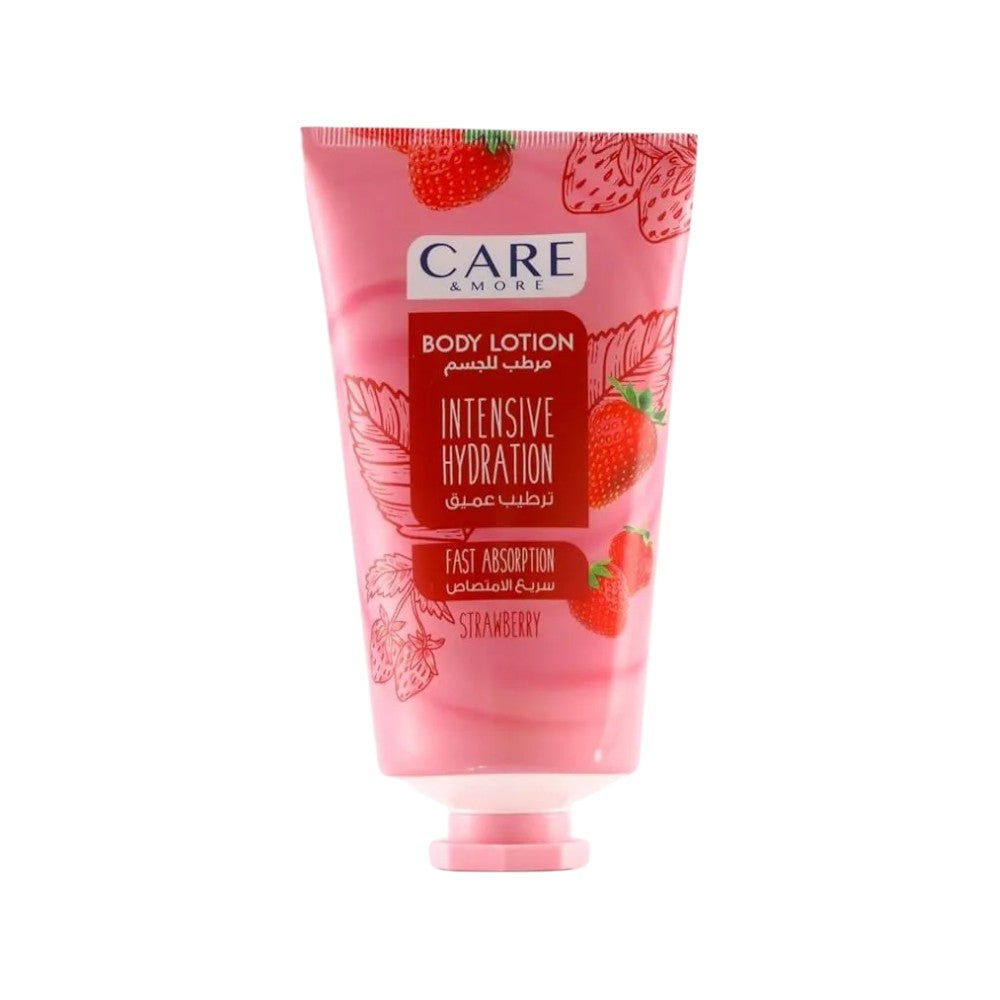 CARE & MORE BODY LOTION STRAWBERRY 150 ML