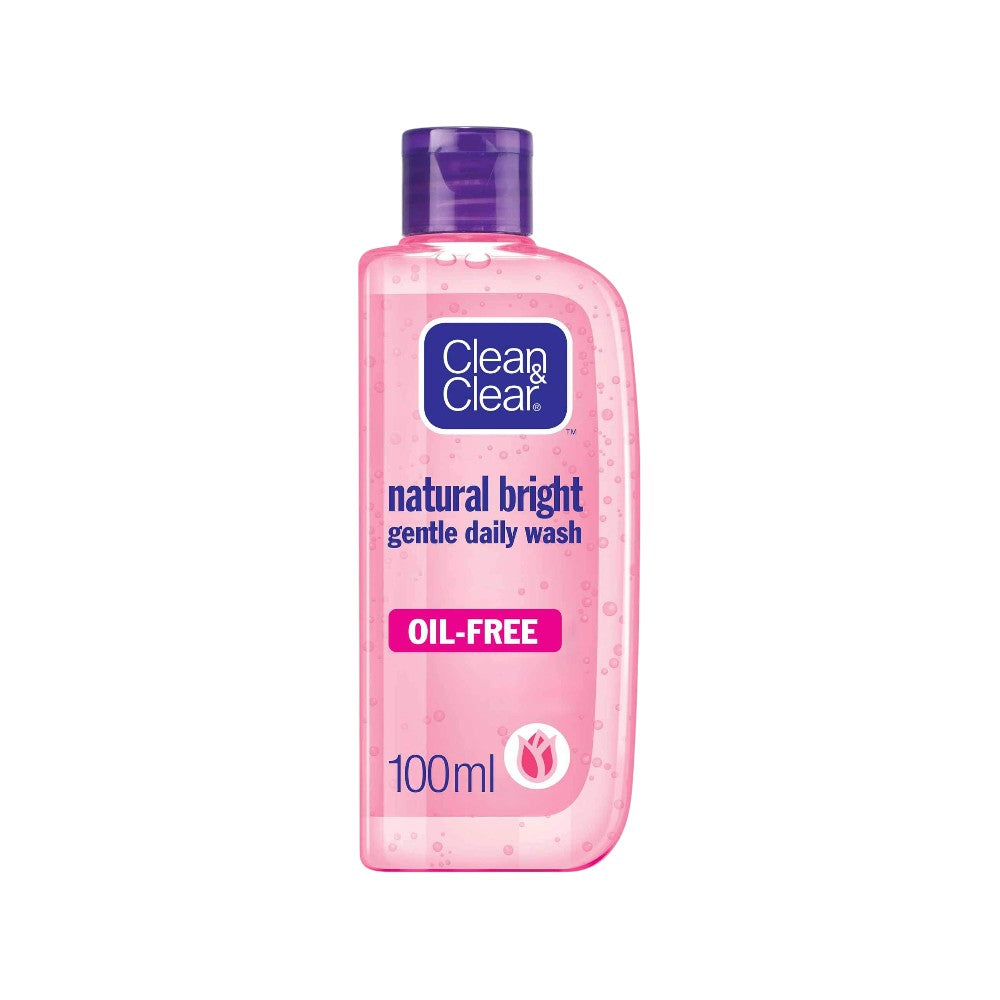 CLEAN&CLEAR natural bright daily wash 100 ML