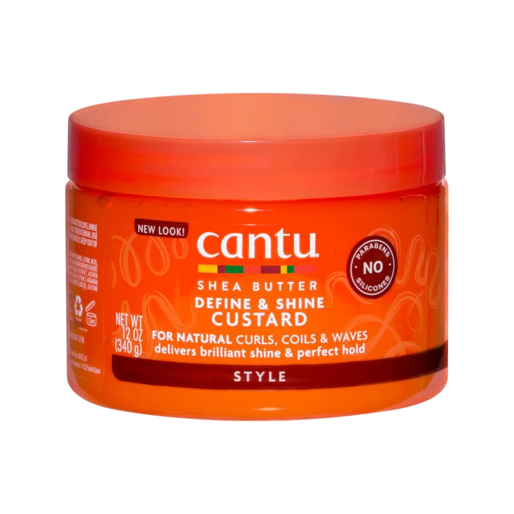 Cantu Shea Butter Define & Shine Custard for Natural Hair 340g