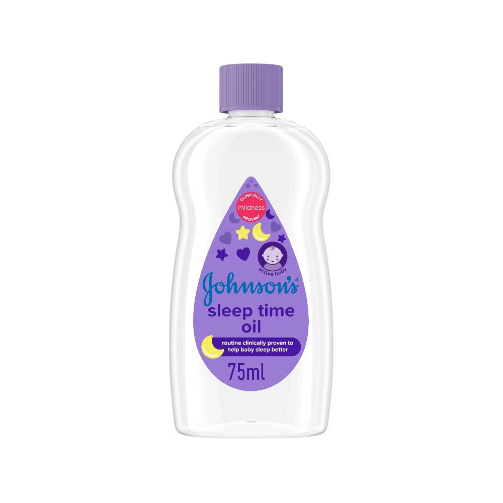 Johnson's baby oil, sleep time, 75ml