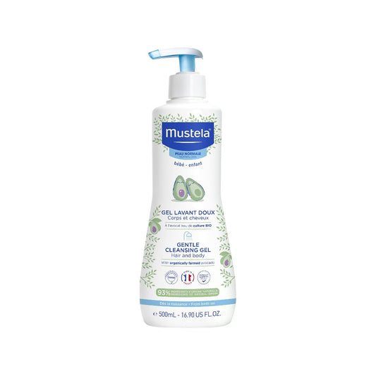 MUSTELA GENTLE CLEANSING GEL HAIR&BODY 500 ML