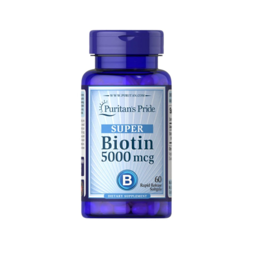 PURITANS PRIDE BIOTINE 5000 MG 60 TAB