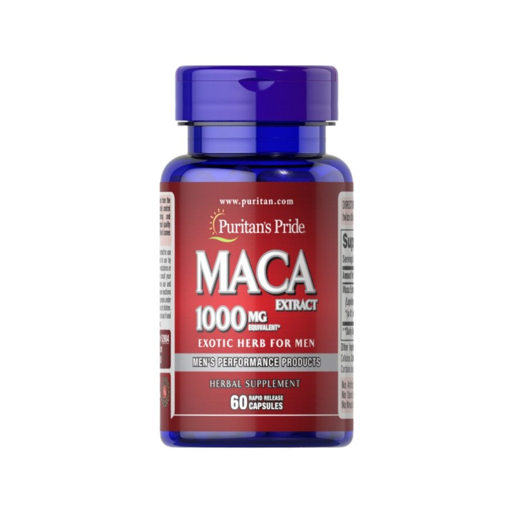 PURITANS PRIDE MACA 1000 MCG 60 TAB