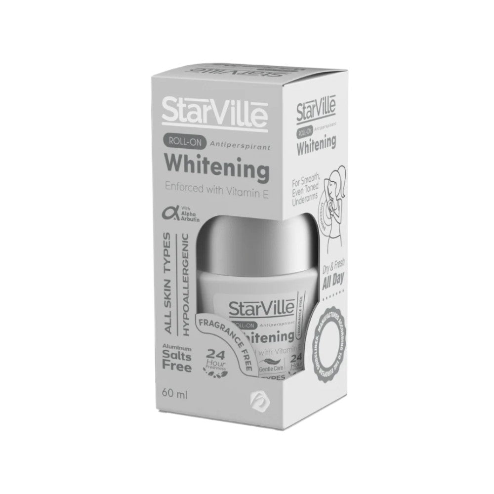 Starville Whitening Roll On 60 Ml ( Fragrance Free)