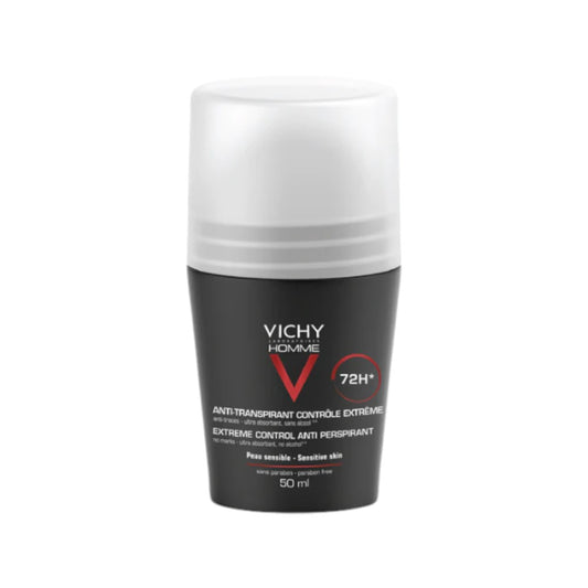 VICHY Men 72H+ Anti-Perspirant Roll-On Deodorant Sensitive Skin 50 ML