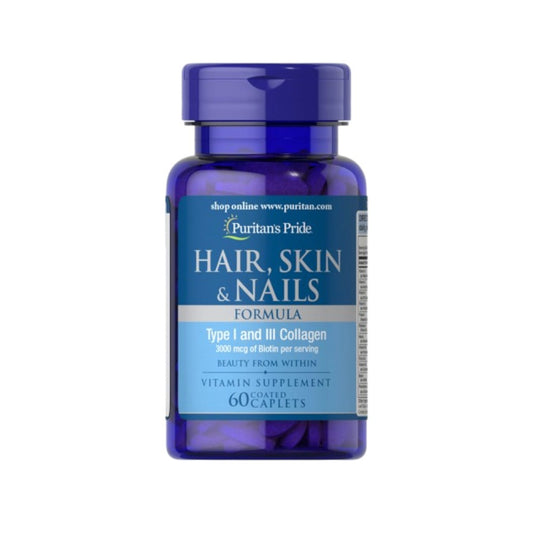 PURITANS PRIDE (HAIR/SKIN/NAILS) FORMULA - 60 CAP