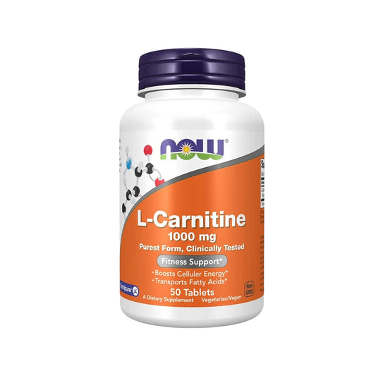 Now L-Carnitine 1000 mg 50 Tab