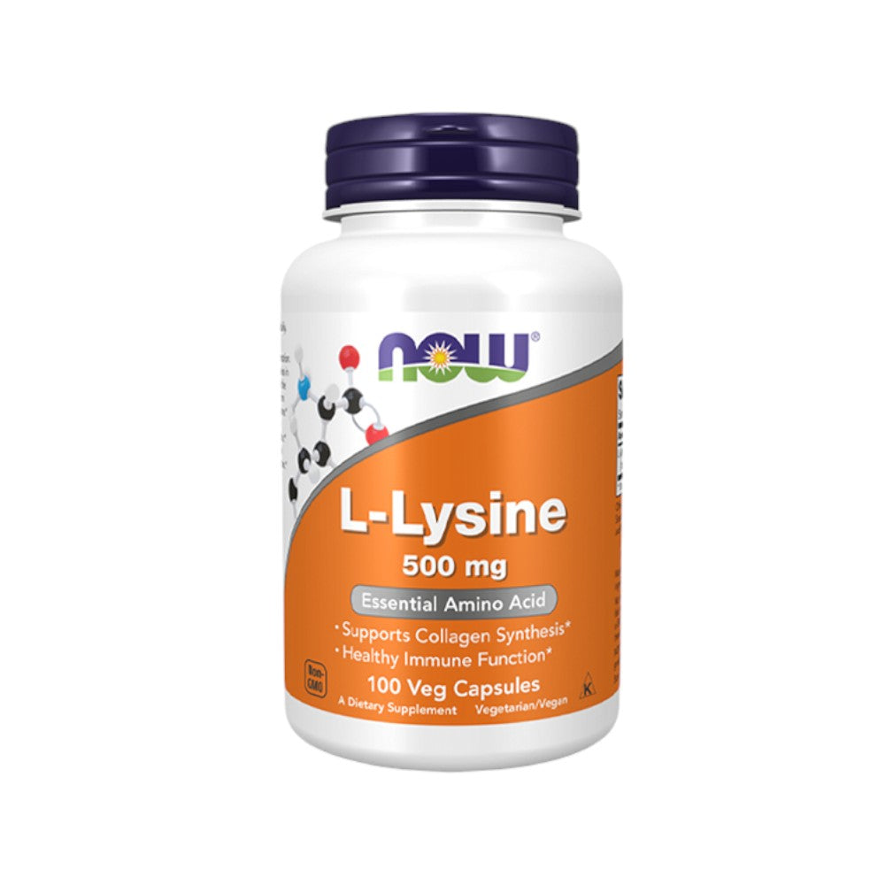 Now L-Lysine 500mg 100 Cap